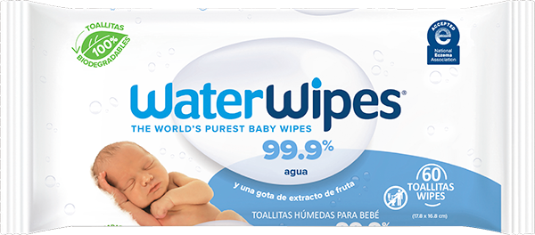 Waterwipes Bio Toallitas para Bebés Box 12x60 Unidades